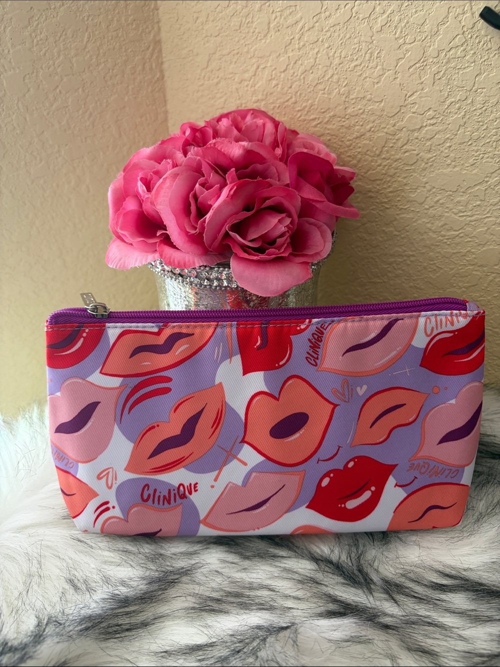 Clinique makeup bag